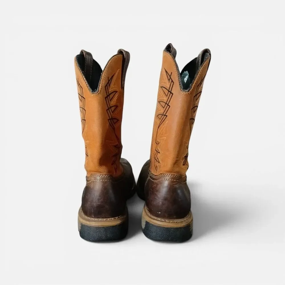 Irish Setter Marshall  11-inch Waterproof Leather Soft Toe Pull-On Boots Sz 10D